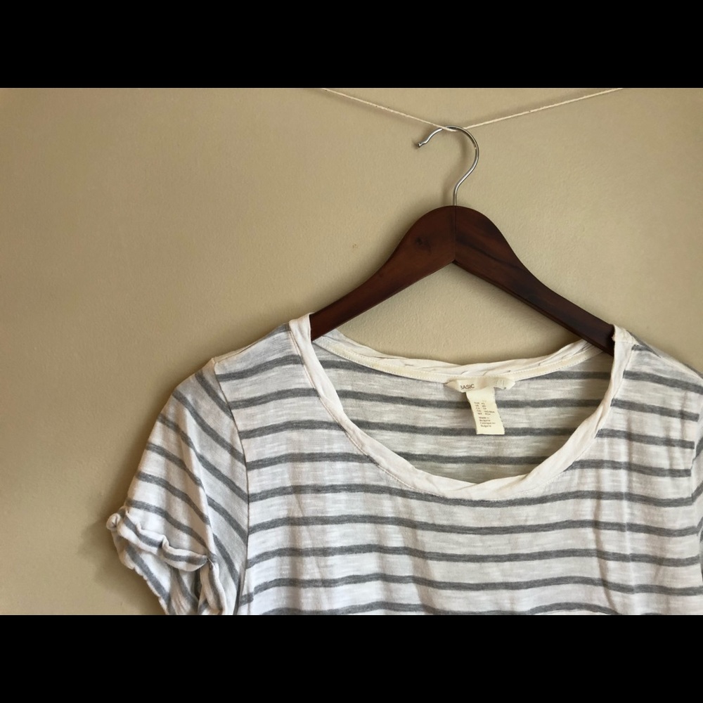 Casual stripe tee from H&M
